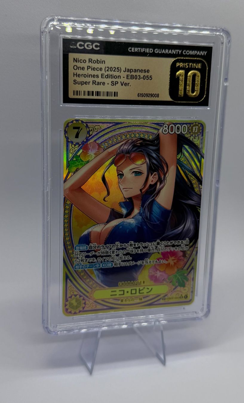 Bandai Carte collezionabili: One Piece | Nico Robin | CGC Pristine 10! – Usato da Zürich venduto da nyra_TCG