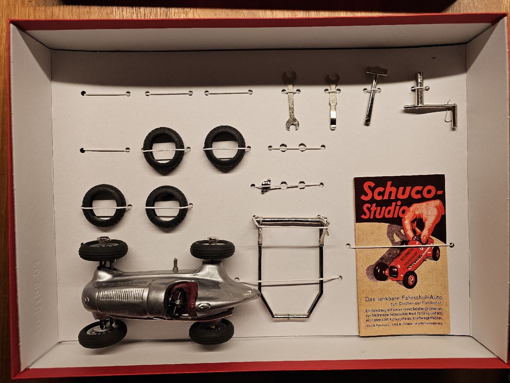 Schuco Modellini d'auto: Bausatz Mercedes 1936 SCHUCO – Nuovo e nell'imballaggio originale da Oberwil BL venduto da 007re 1
