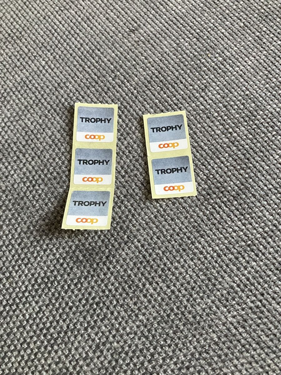 Coop Cartes à collectionner: 5x Coop Trophy Sticker – Neuf (Voir description) à Läufelfingen par Rubine
