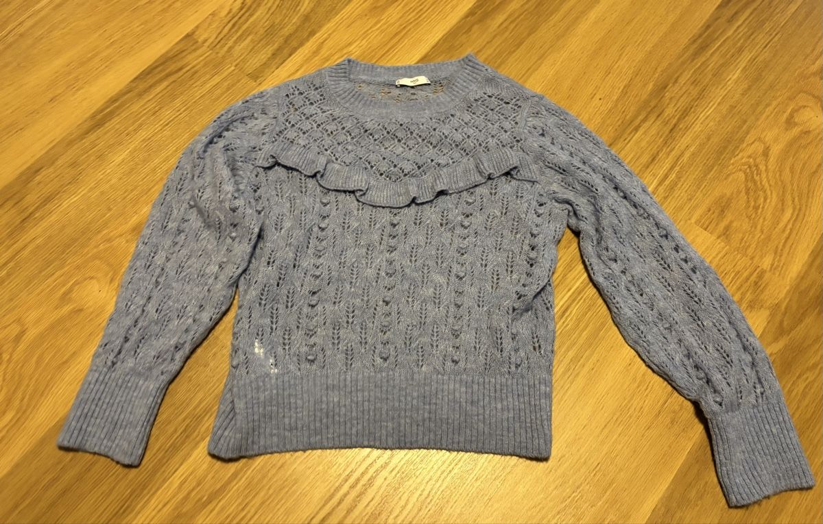 Mango Pulls & Sweat-shirts: Mango Strickpullover mit Rüschen! – D'occasion à Baden par Tiffany6878 1