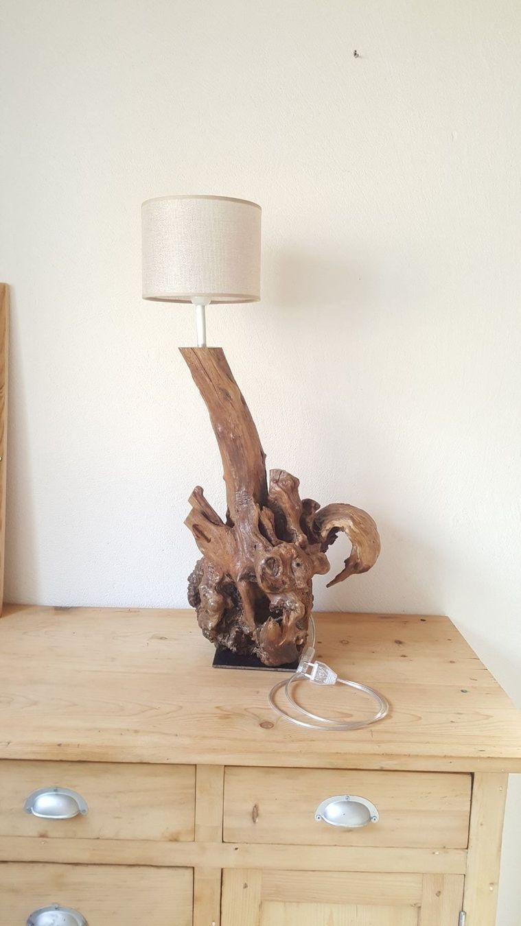 Lampade: Stehlampe Weidenwurzel Lampe – Nuovo e nell'imballaggio originale da Domat-ems venduto da Gr8wood 2