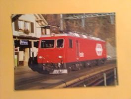 AK Bahn Meterspur Zahnradlok Bahnhof Brienz