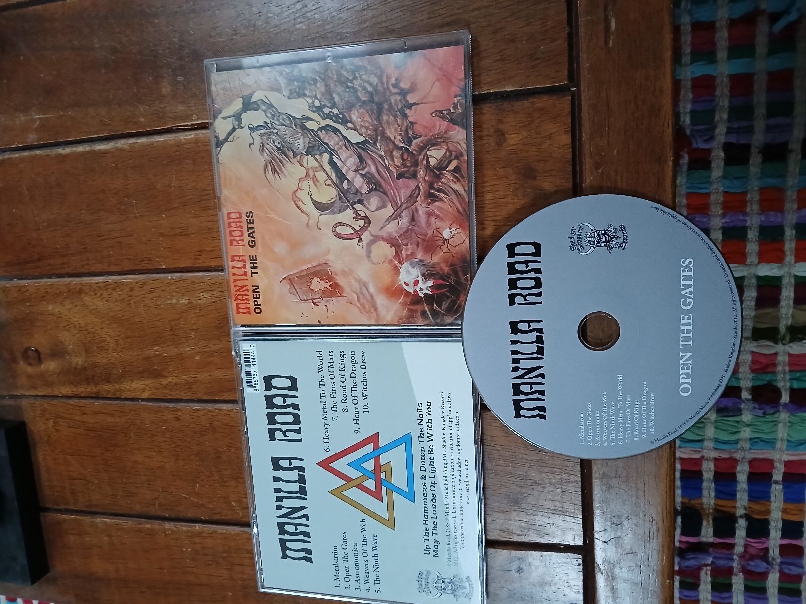 CDs: manilla Road- Open... – D'occasion à St-Cergue par VeganWarrior