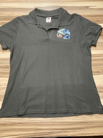 Polo Shirt Auto Damen L
