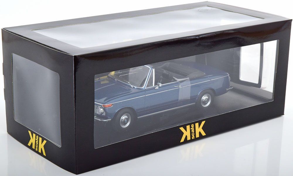 BMW Modellini d'auto: BMW 2002 Cabrio 1971 , KK-Scale , 1:18 – Nuovo e nell'imballaggio originale da Goldach venduto da Feivel9