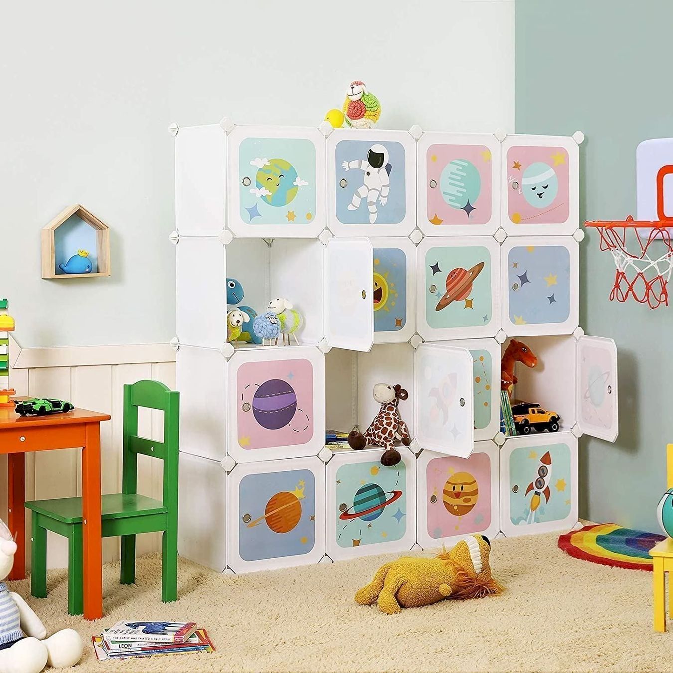 Scaffali: Kinderregal mit 16 Fächern für Kinder – Nuovo e nell'imballaggio originale da Bottighofen venduto da zaap 3