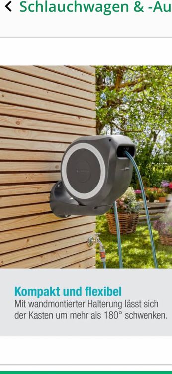 Gardena WandSchlauchbox RollUp S (15 m) Kaufen auf Ricardo