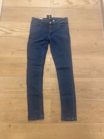 COLLUSION Jeans, Super Skinny, W34/L34, Dunkelblau