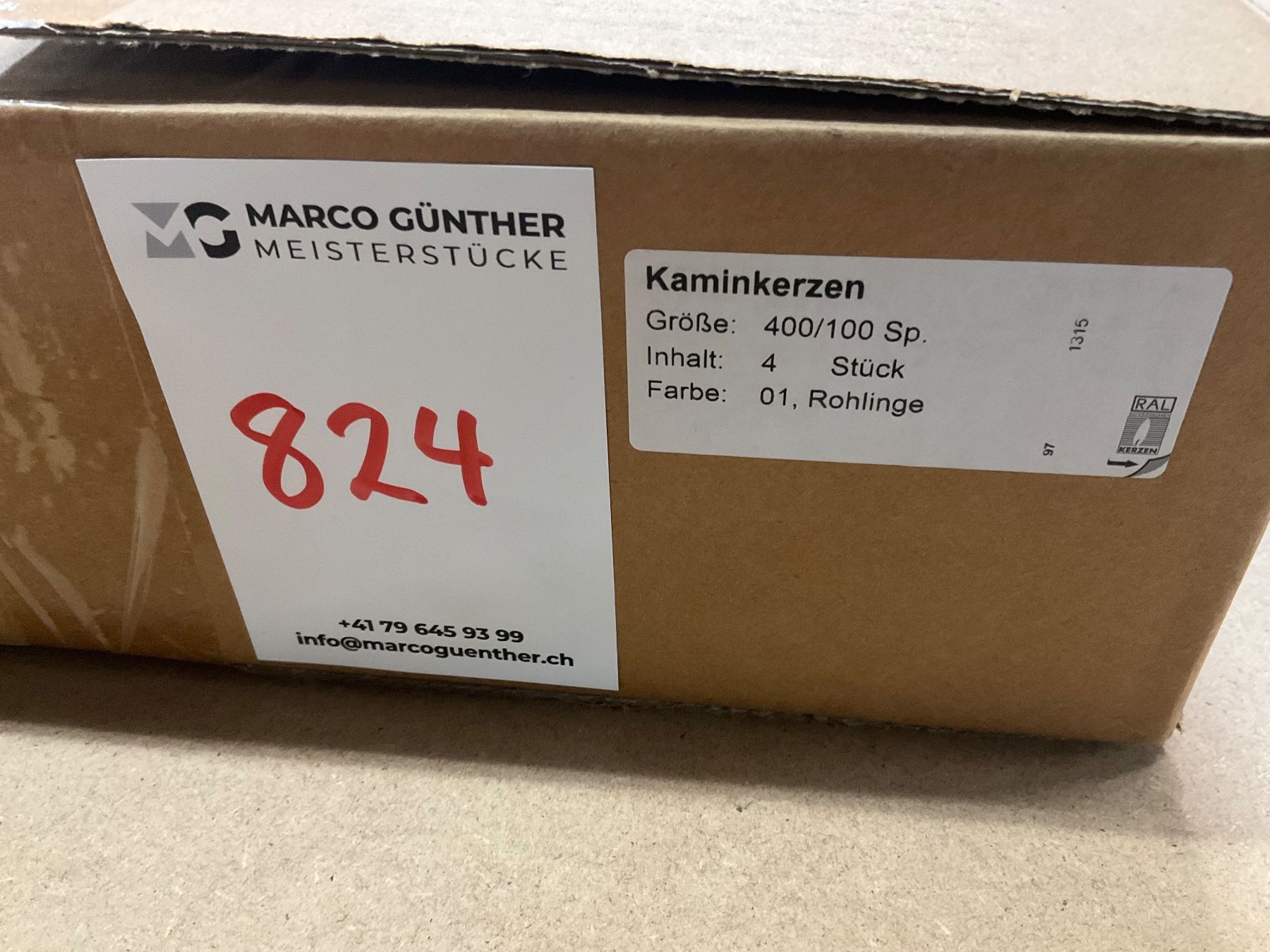 Candele: 824 Posten Kerzen Rohlinge aus Liquidation – Nuovo (secondo la descrizione) da Derendingen venduto da Meisterstuecke 2