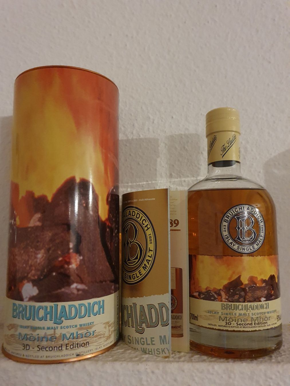 Bruichladdich Spirituosen: Bruichladdich Moine Mhor 3D - Second Edition – Neu und originalverpackt aus Langnau am Albis von jer_pm72