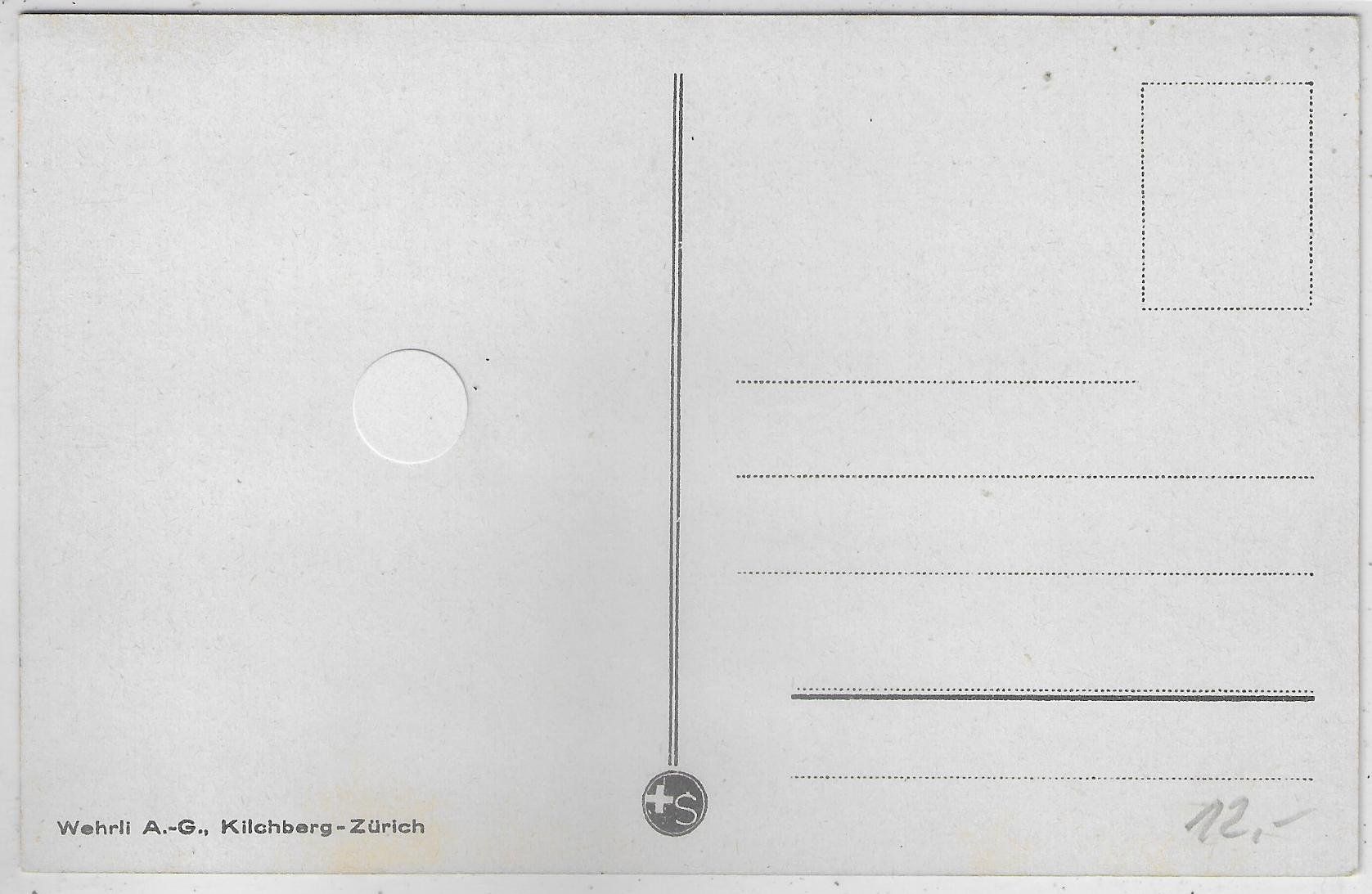 Cartoline postali: Luzern und die Alpen - Litho – Usato da Ettingen venduto da Kartenplanet 1