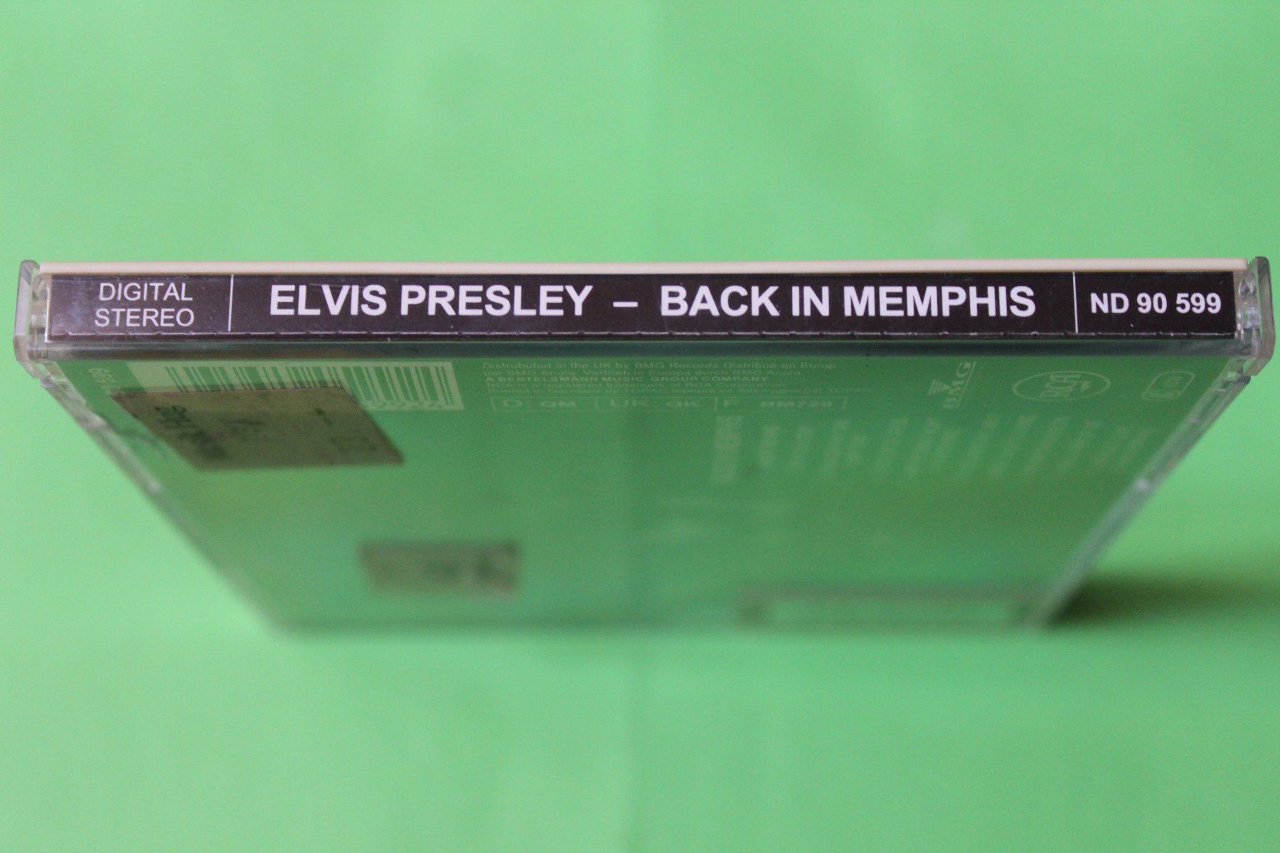 CD: Elvis Presley - Back in Memphis 1969 90s-CD – Usato da Tübach venduto da JamesStone 5
