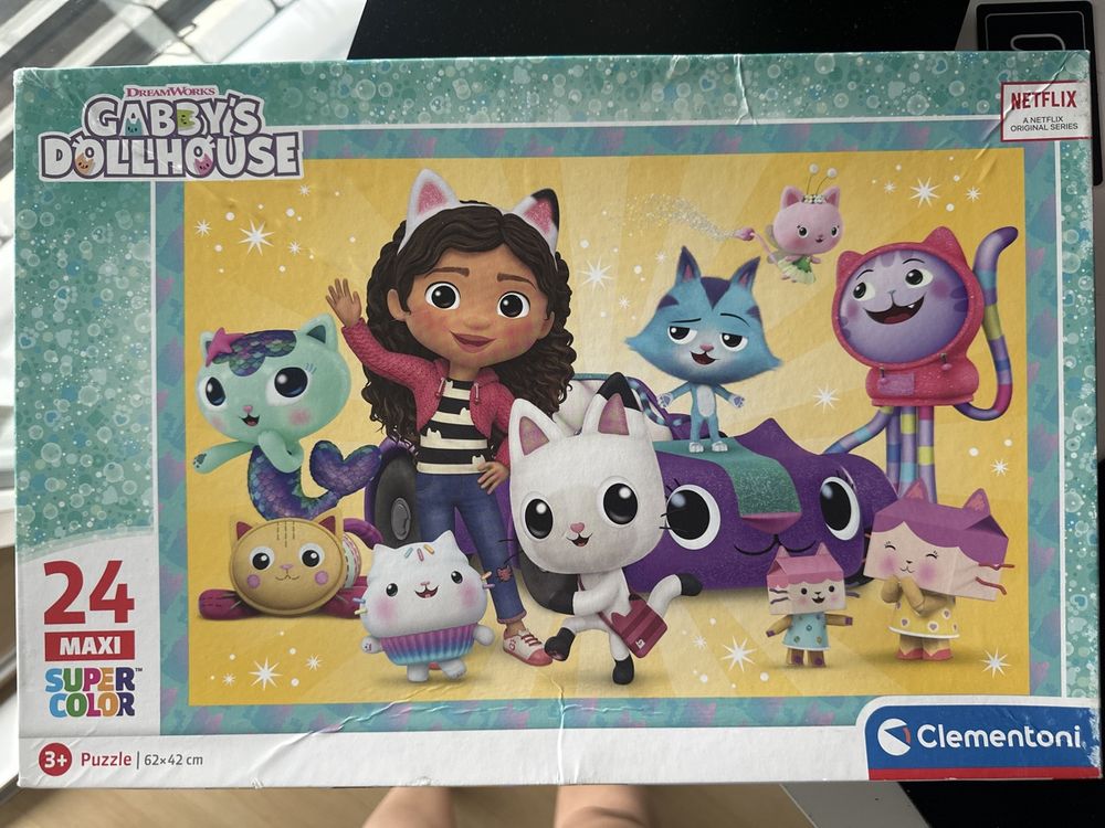 Gabby's Dollhouse Puzzle 24 Teile, Maxi Supercolor (Gebraucht) in ...