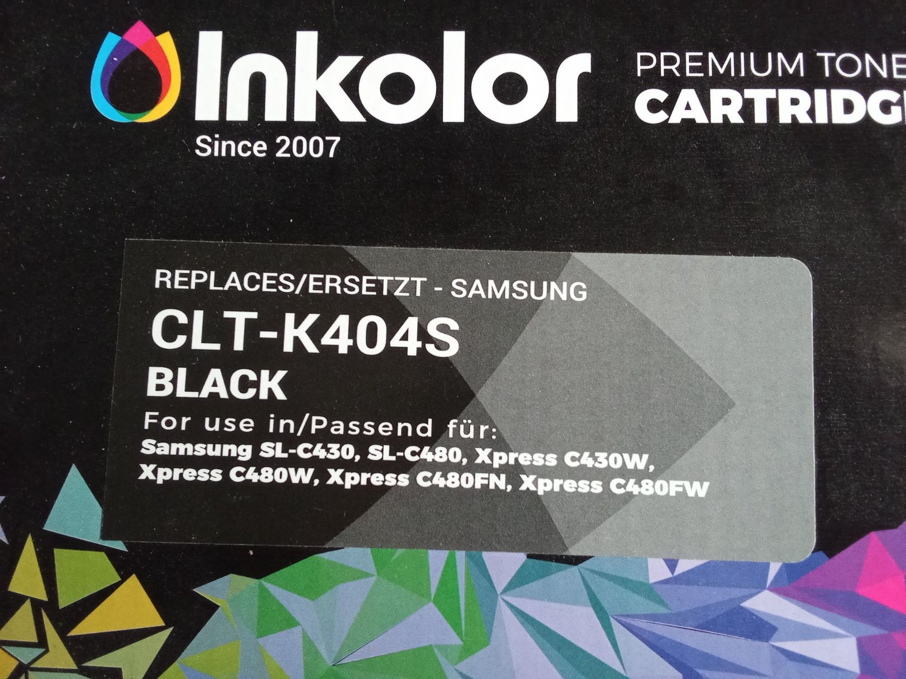 Samsung Cartouches & Toner: Inkolor Samsung CLT-K404S – Neuf avec emballage d'origine à Siblingen par Jayuah 1