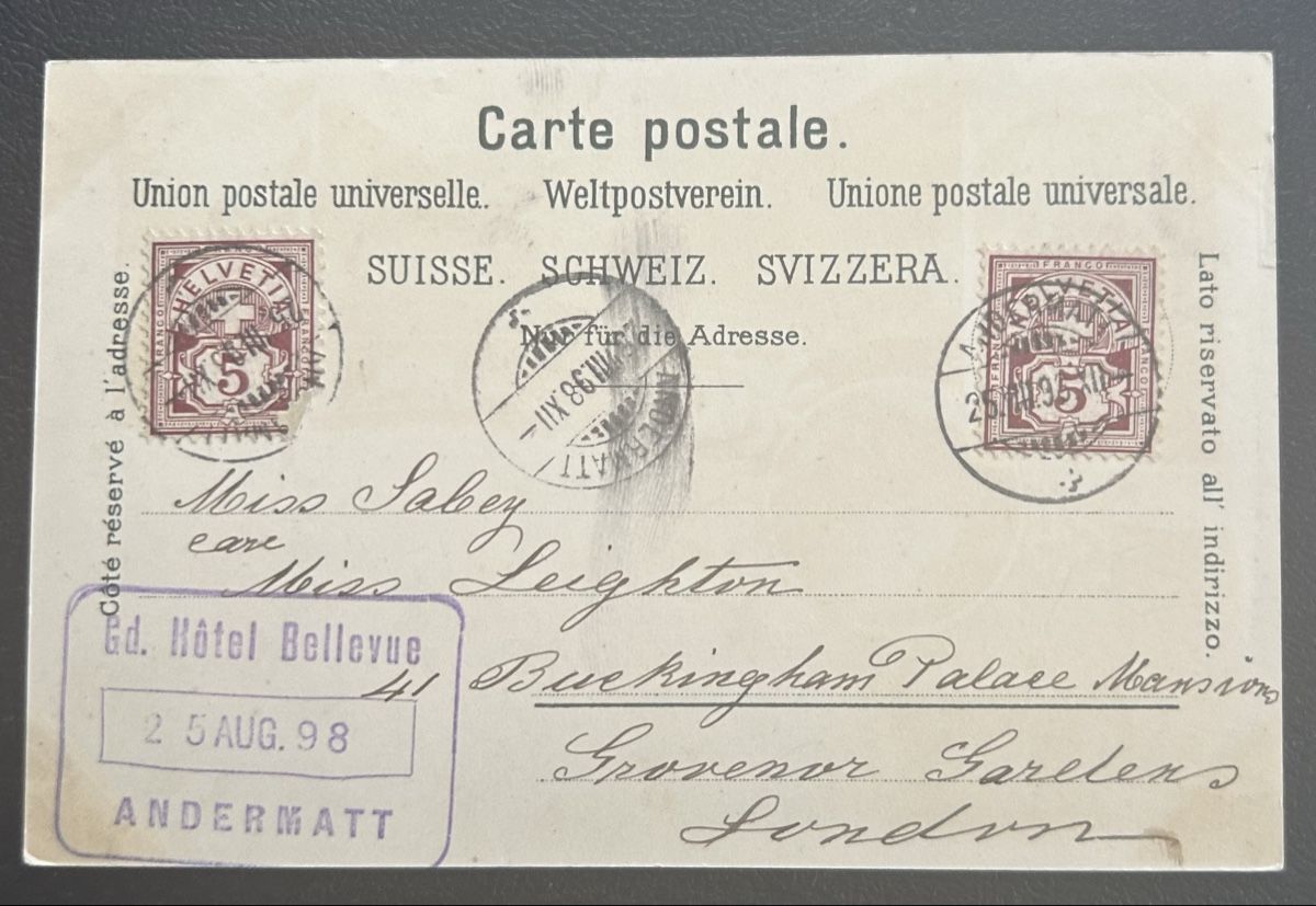 Cartoline postali: Gruss vom Gotthard Litho – Usato da Horw venduto da Tellbub 1