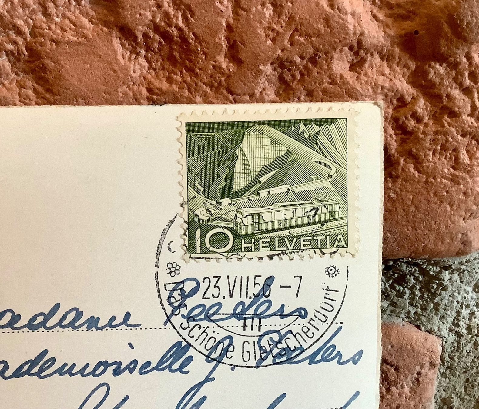 Ansichtskarten: 1957 - GRINDELWALD - Berner Oberland – Gebraucht aus Root von ENGLAND-TREASURES 3