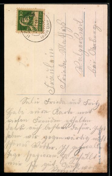 Cartes postales: AK Uerkheim, Kirche und Pfarrhaus – D'occasion à Berlin par bartko-reher 1