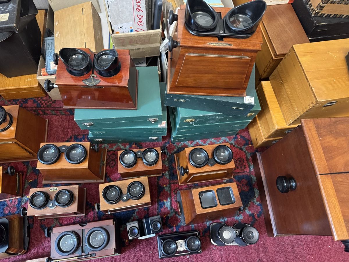 Fotocamera: Stereoscope betrachter sammlung – Usato da Zunzgen venduto da milesdavis76 9