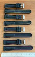 4 Stk. original Vintage CAMEL TROPHY Leder Armband 18mm NEU