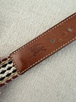 Burberry-Gürtel aus Leder und Stoff, Grösse 90 (36)