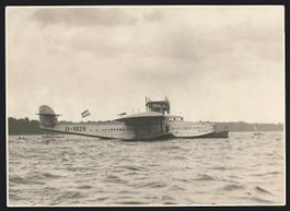 Fotografie Flugschiff / Flugzeug Dornier
