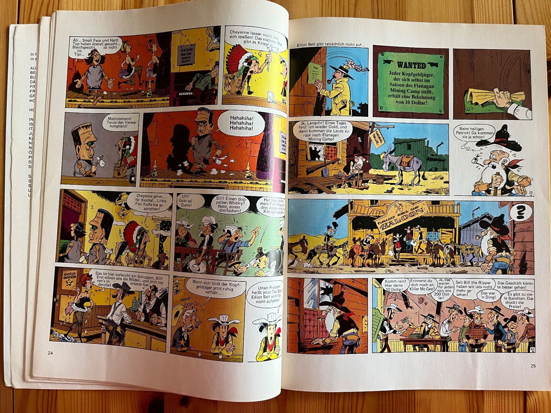 Fumetti: Lucky Luke Comic - Der Kopfgeldjäger - Band 43 – Usato da Zürich venduto da Gurkis 4