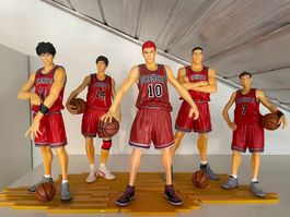 🏀 Figurines Slam Dunk–L’équipe au complet, prête à marquer