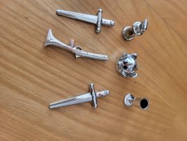 Lot d'accessoires pour chevaliers et rois - playmobil