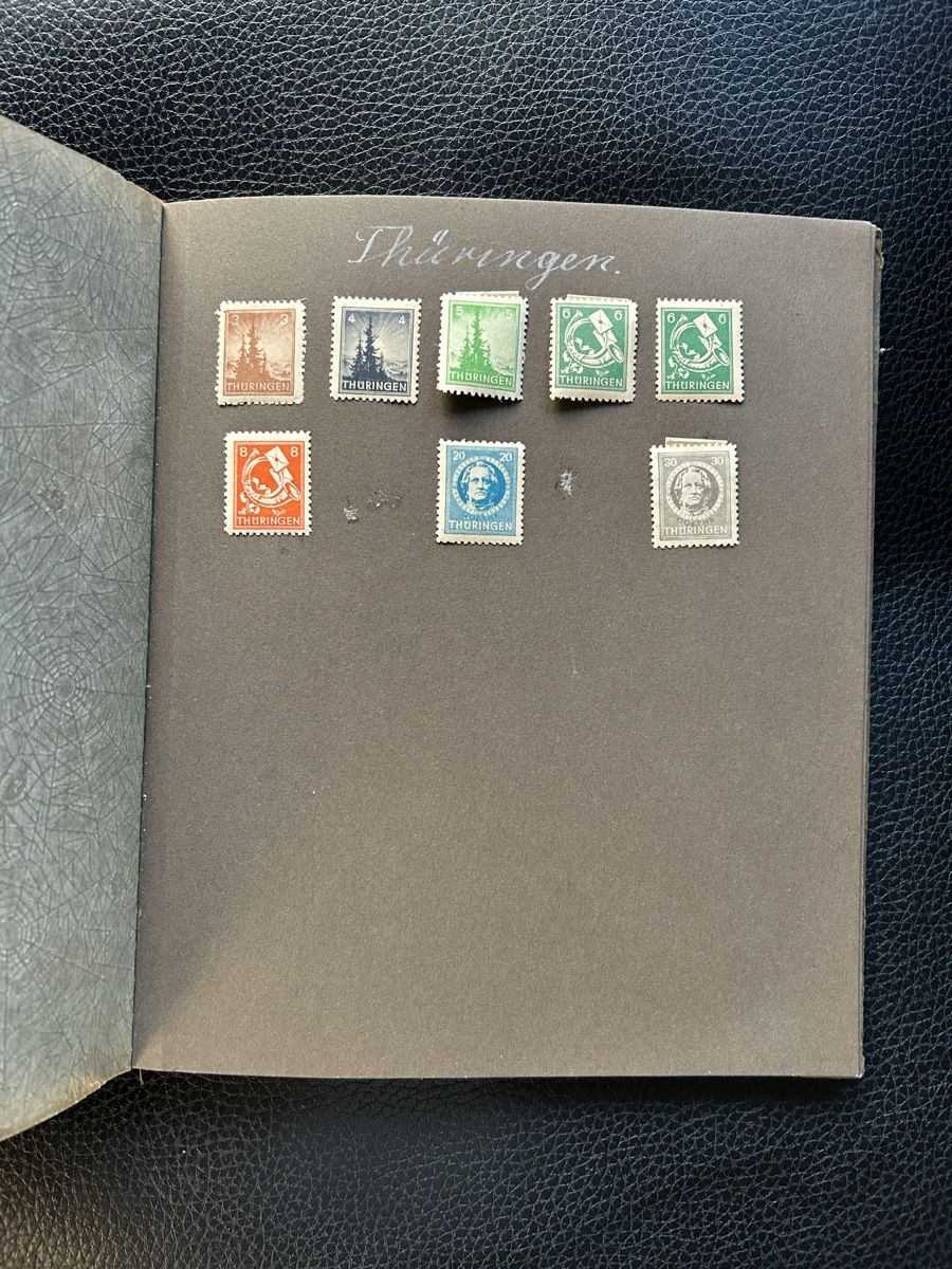 Tutti i francobolli: Briefmarkenalbum - Zonenmarken – Usato da Emmen venduto da Carbru 2