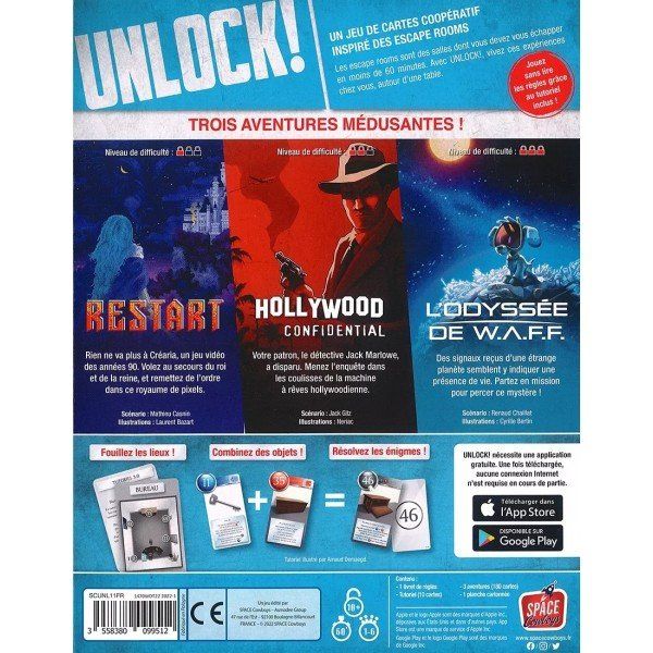 Spiele: Unlock! Extraordinary Aventures – Gebraucht aus Genève von mkno83 1