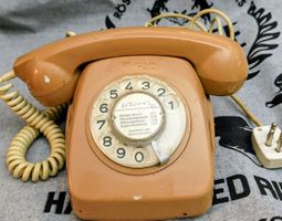 Retro Telefon aus den 70er Jahren - Vintage Klassiker!