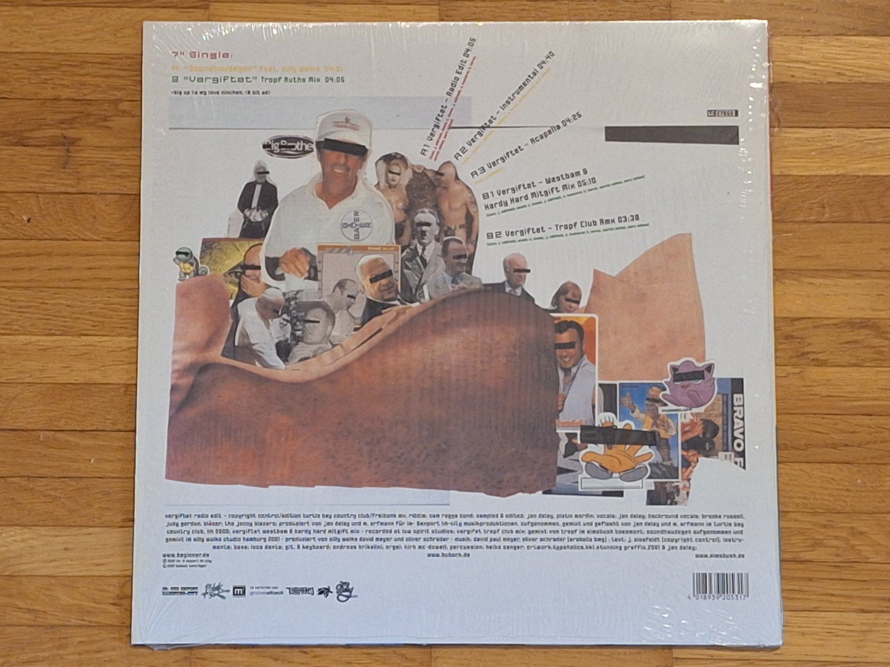 Dischi in vinile: Jan Delay, Vergiftet - 12" Vinyl Maxi DE 2002 – Nuovo (secondo la descrizione) da Oberentfelden venduto da Musicud 1