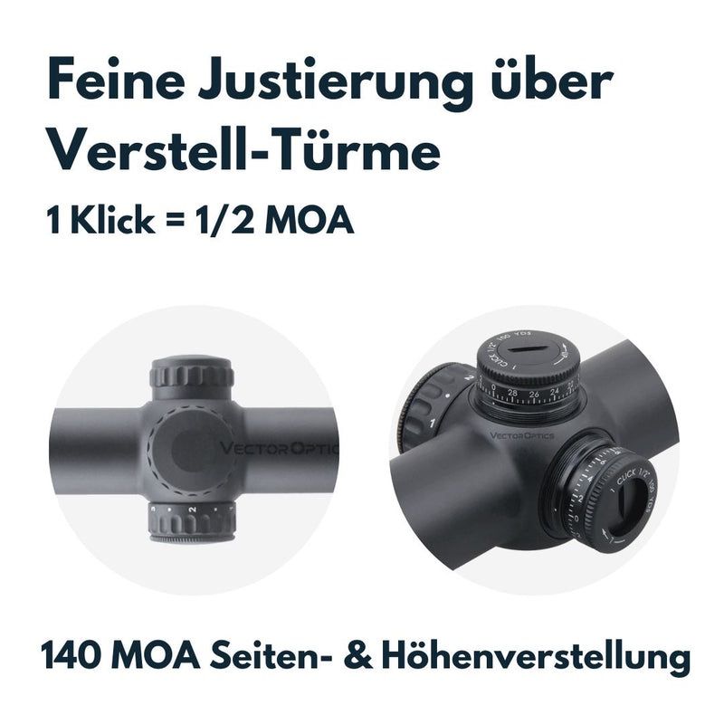 Schweizer Armee Armi bianche: Zielfernrohr Vector Optics Continental 1-6x24SFP – Nuovo e nell'imballaggio originale da Emmen venduto da Pat-LU 3