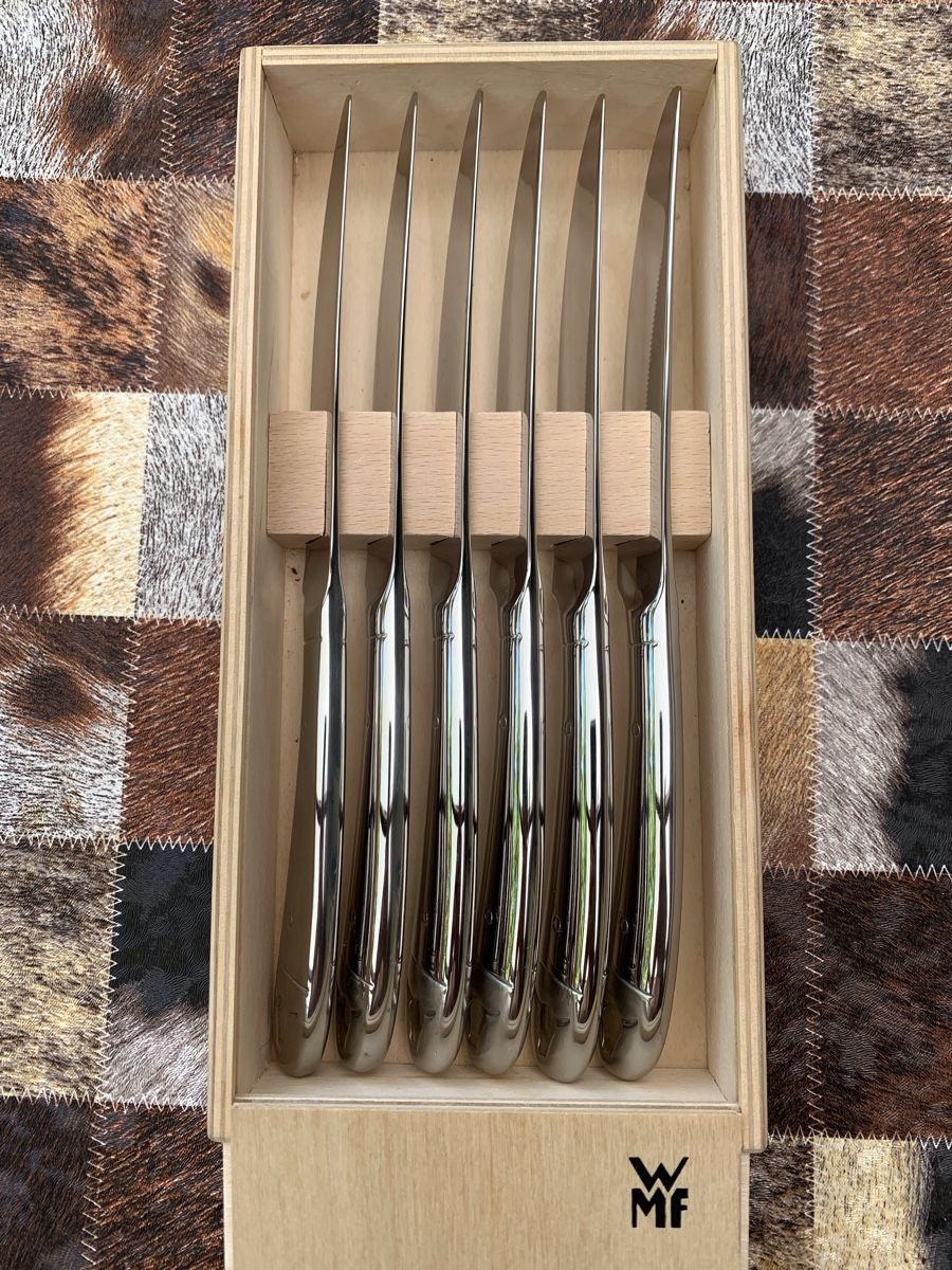 WMF Messer: Steakmesser WMF Bullhead 6er Set – Gebraucht aus Worben von Barracuda1967 5