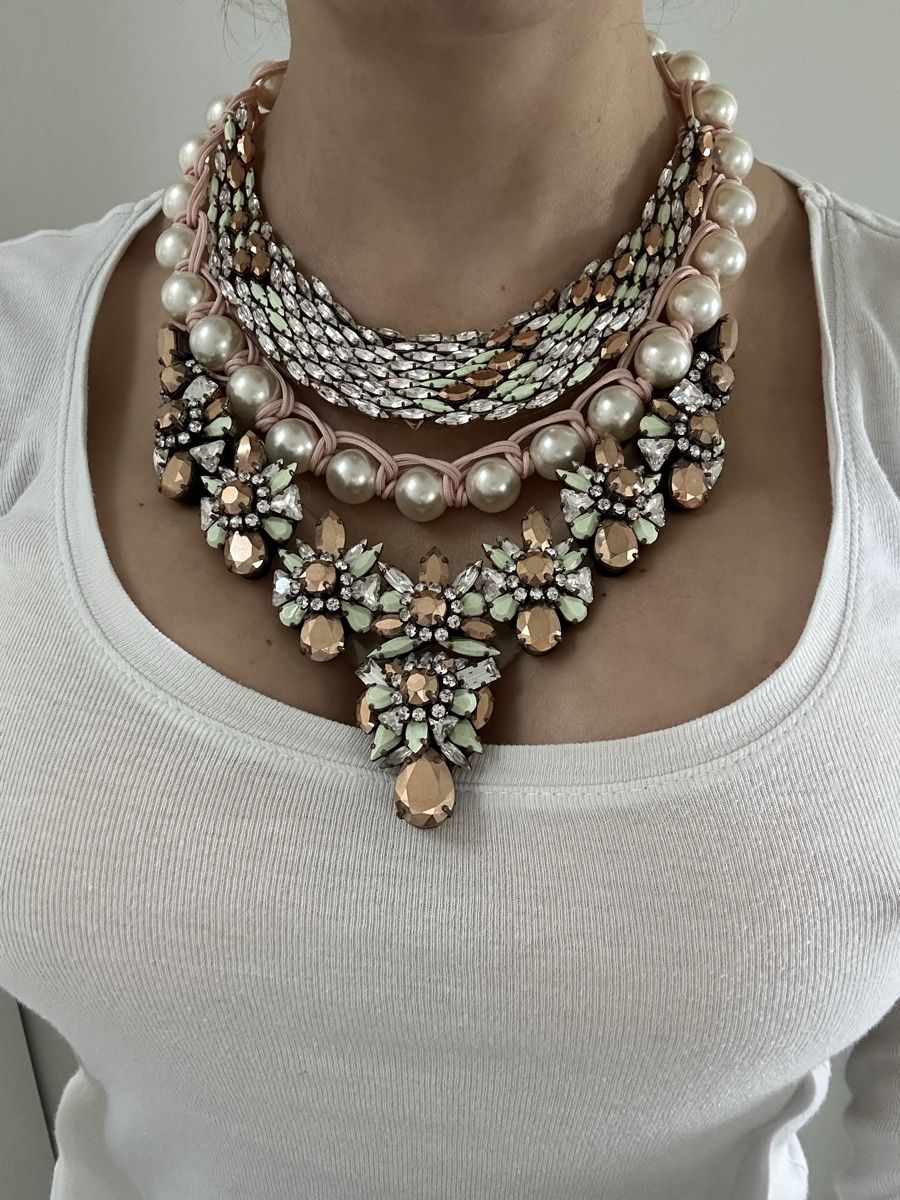 Catenine: SHOUROUK Statement-Halskette LUXUS-Designer – Nuovo e nell'imballaggio originale da Buchs ZH venduto da KittyInStyle 1