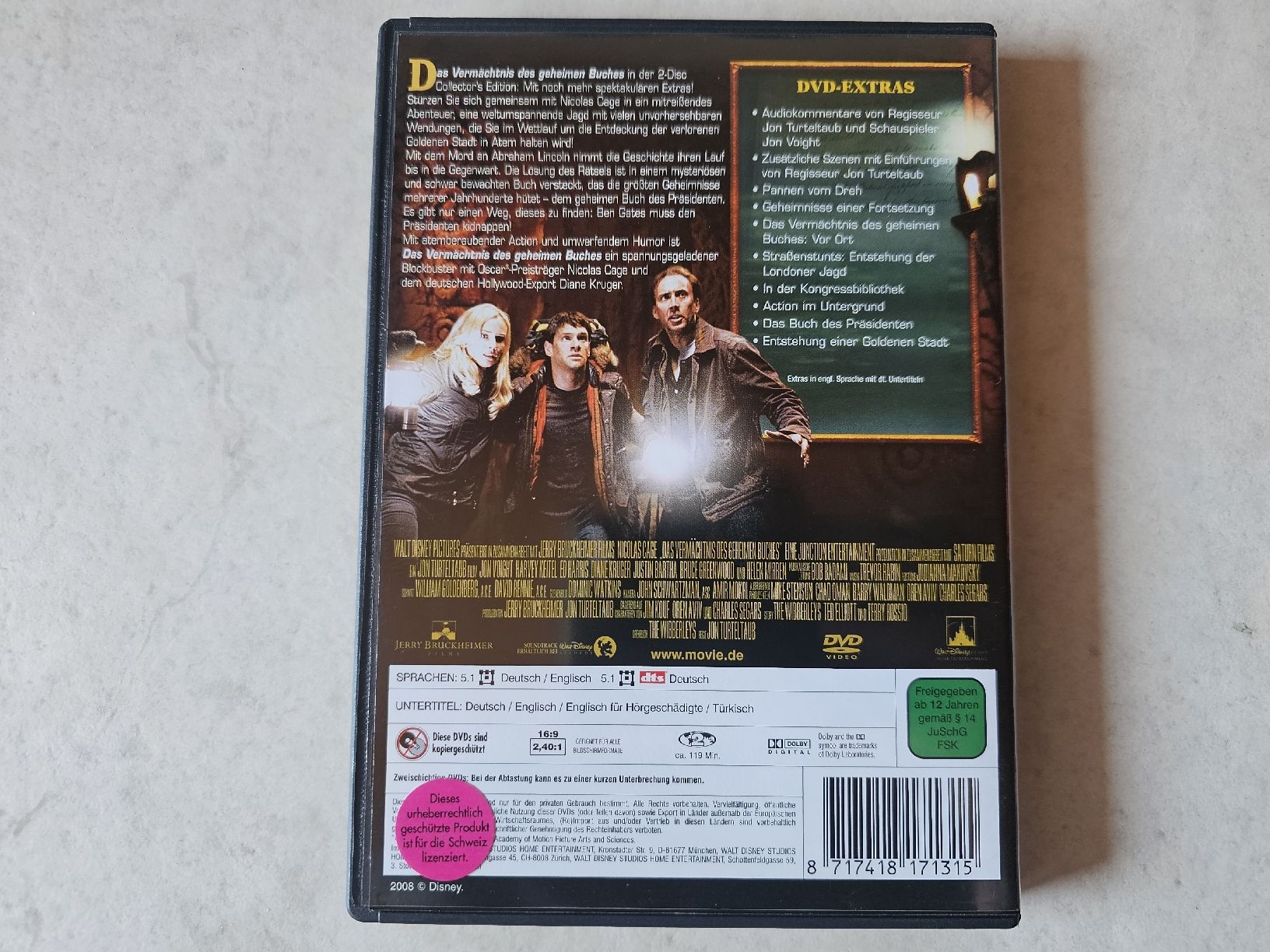 Tutti i DVDs: National Treasure 2  /  2 Disc Collector's Edition – Usato da Schneisingen venduto da backstore24 1