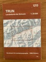 Landkarte 1 : 25'000 Trun