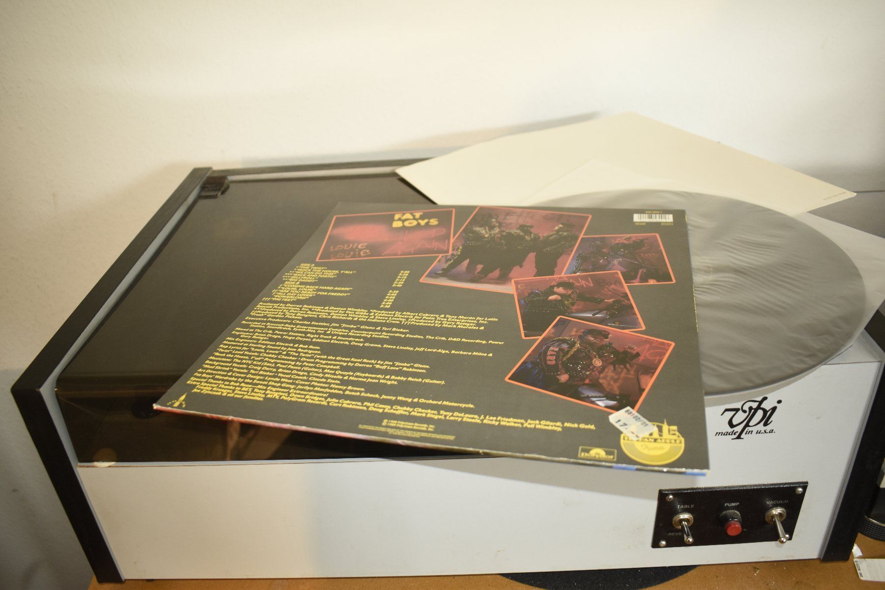 Dischi in vinile: Fat Boys – Coming Back Hard Again VG+(+)/VG++ – Usato da Pfaffhausen venduto da mono_rec 1