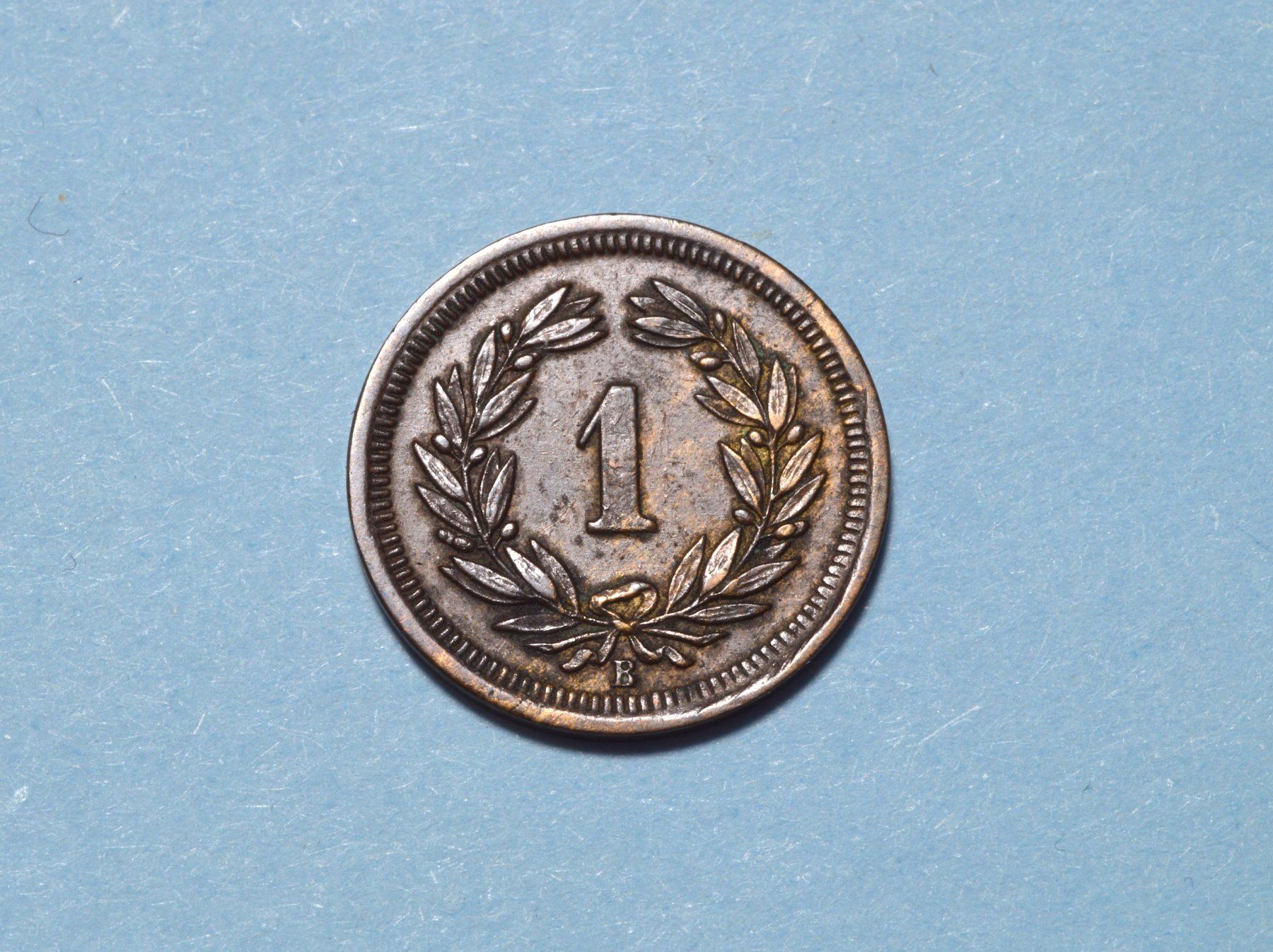 Tutti le monete: 1 Rappen 1877 – Usato da Oberglatt ZH venduto da dil_85sh 1