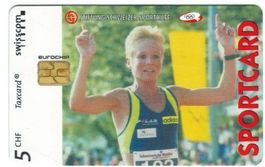 Taxcard Chip-1742 Sportcard Leichtathletik ungebraucht 400Ex