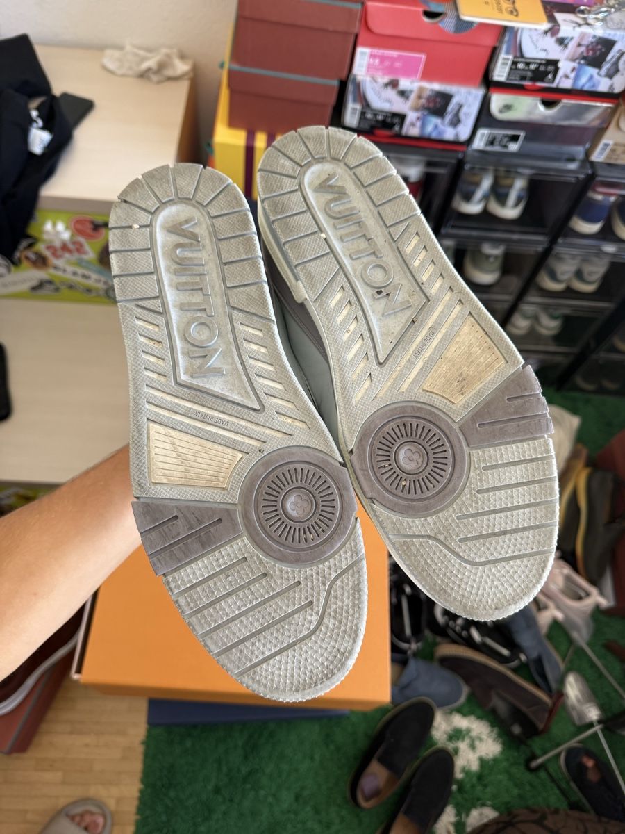 Louis Vuitton Herrenschuhe: Louis Vuitton Trainer Grey – Neu (gemäss Beschreibung) aus Genève von SG_73 4