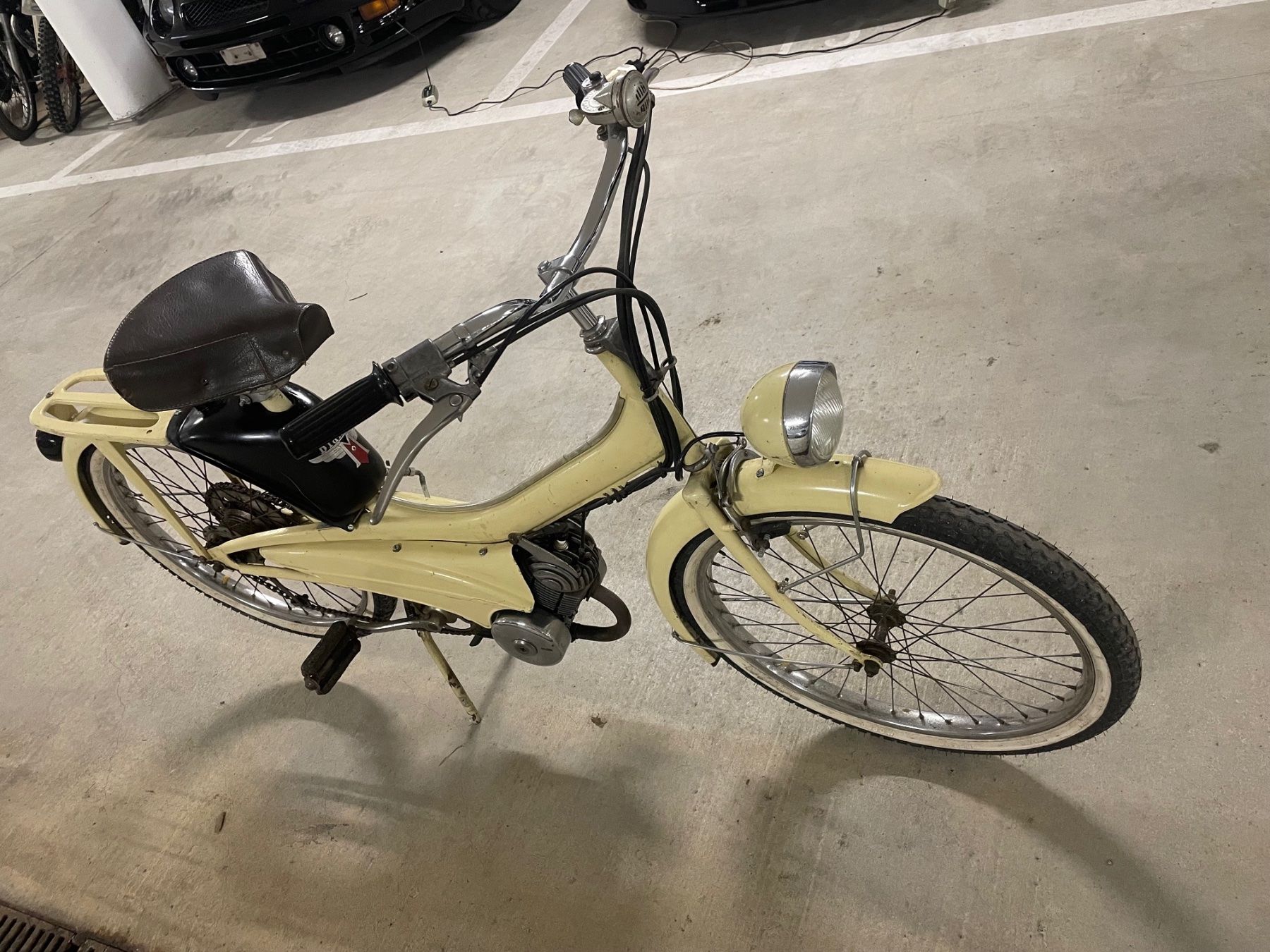 Bianchi Ciclomotori: Mofa, Mofa Bianchi von April 1962 – Usato da Menziken venduto da fiat-500 1