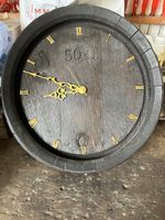 Fass Wanduhr