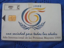 Telefonkarte Telefonica Spanien 1999 gebraucht guter Zustand