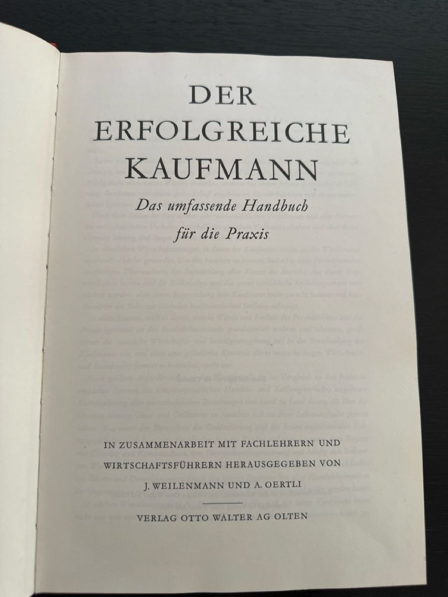 Libri: Der erfolgreiche Kaufmann 1953 – Usato da Frauenfeld venduto da Jose_luis 2