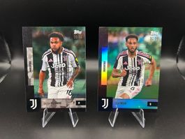 TOPPS Juventus Teamset 25/26 NUMBERED - Kelly & Mckennie /99
