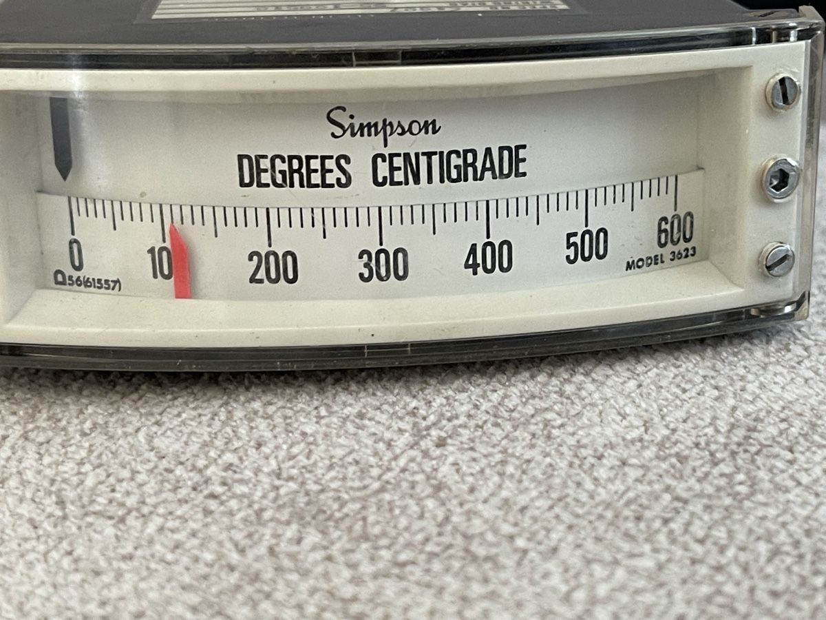 Misurare: Simpson Model 3623 Grad Celsius Analoganzeige – Usato da Elsau venduto da isidobrany09 1