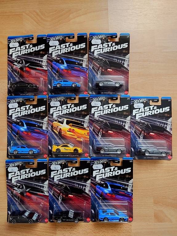 Hot Wheels Modellini d'auto: Hot Wheels Fast & Furious – Nuovo e nell'imballaggio originale da Leuzigen venduto da Darcry