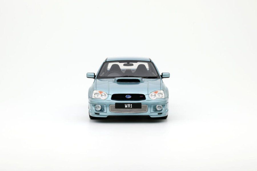 Subaru Modellini d'auto: Subaru Impreza WRX STI Solberg Edition 2003 RHD hellblau – Nuovo e nell'imballaggio originale da Gerlafingen venduto da espero88 3