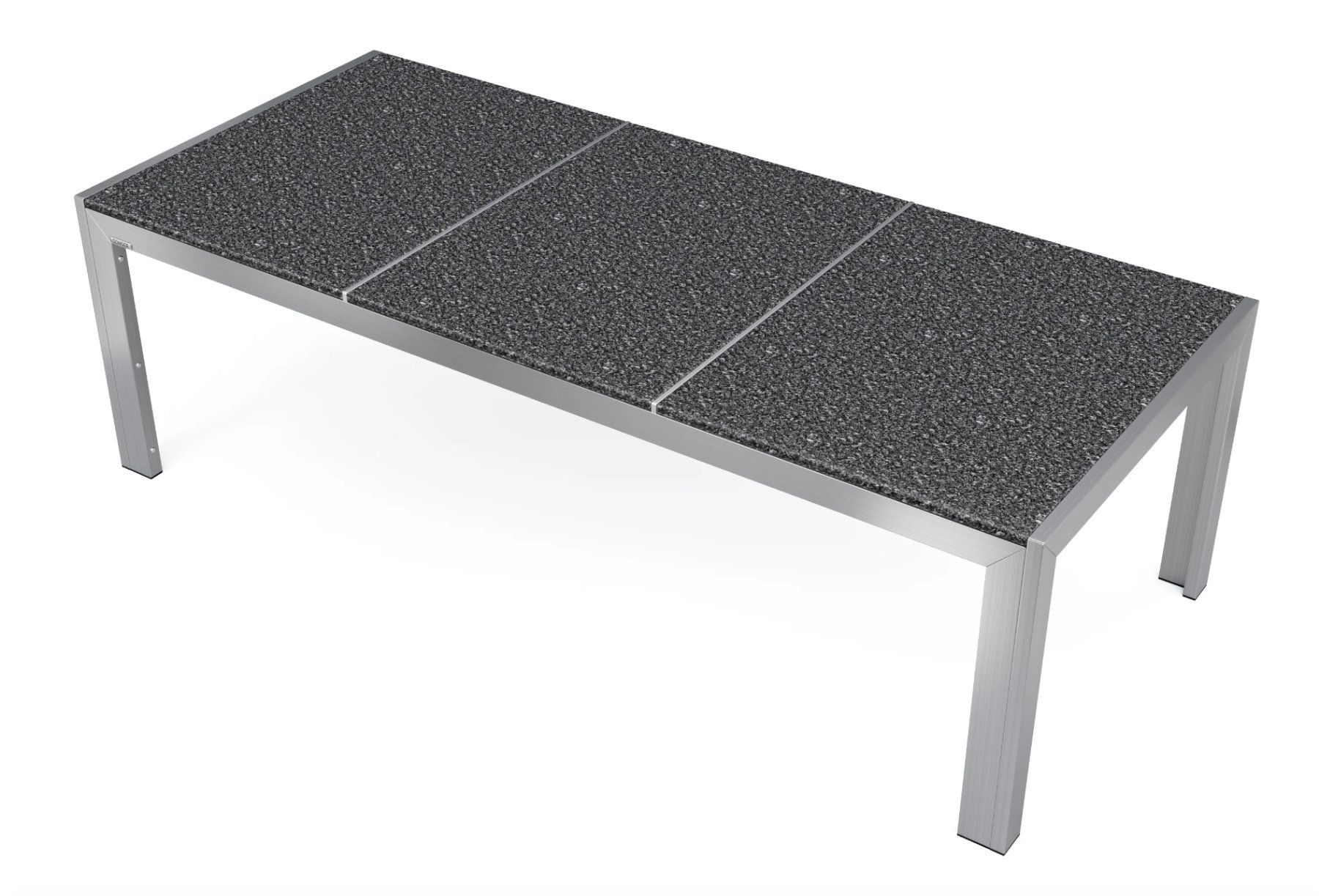 Tavoli: Granittisch 220 cm mit Edelstahl - Gratis Versand – Nuovo e nell'imballaggio originale da Kleinwangen venduto da Maluwa_GmbH 4